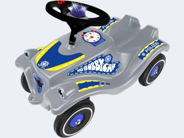 Big Bobbycar 55cm Polizei mit Licht und Ton